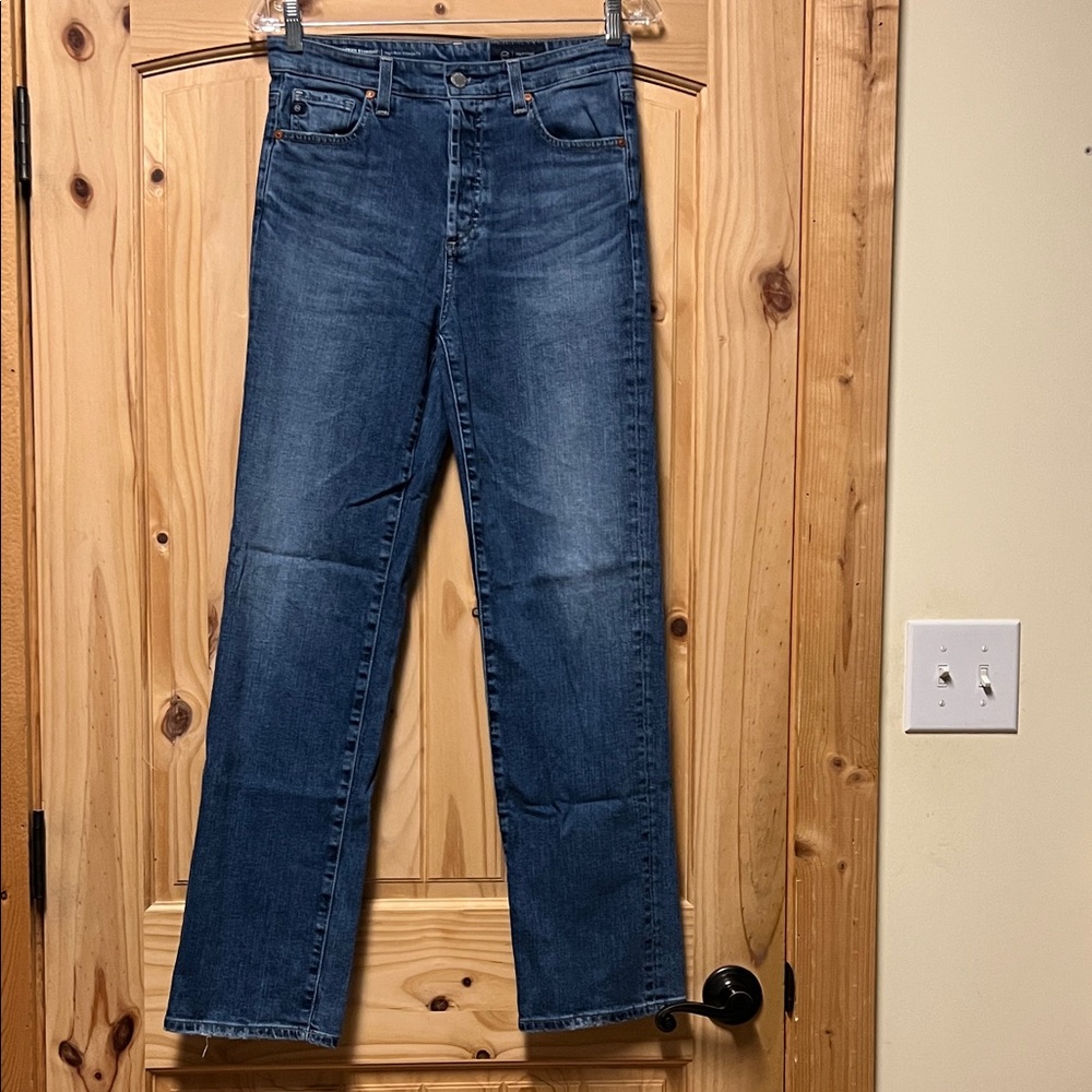 AG Adriano Goldschmied Classic Jeans Alexis Straight High-Rise Vintage Fit 28